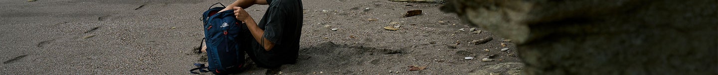 Image is of a blue Nano pack on the beach. Scroll down to explore the full collection.