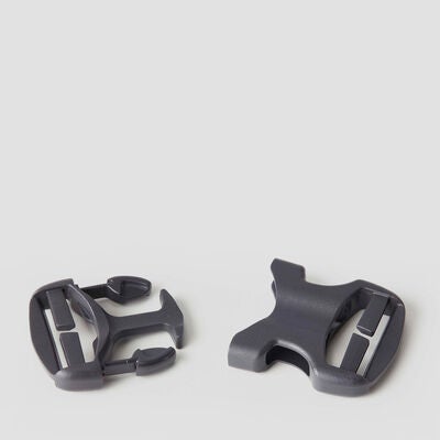 38 MM / 1.5 IN Spare Buckle Set in the color Grey.