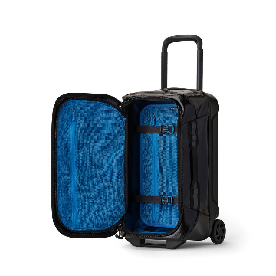Alpaca Wheeled Duffel 40L in the color Slate Blue. image number 2