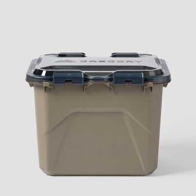 Alpaca Camp Box 50 in the color Mirage Tan.
