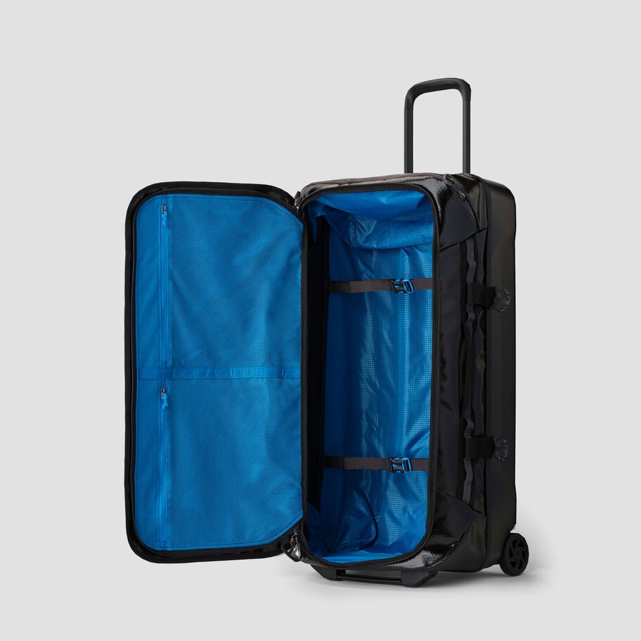 Alpaca Wheeled Duffel 100L in the color Obsidian Black. image number 2