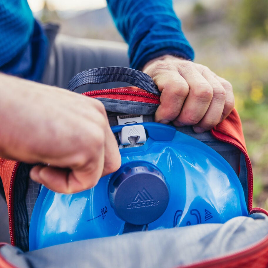 Gregory 3D Hydro Trek 3L in the color Optic Blue. image number 4