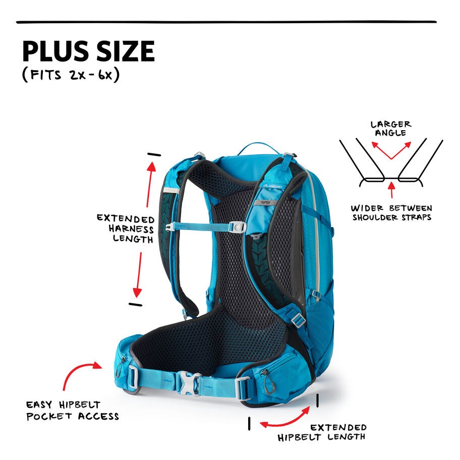 Juno 30 H2O Plus Size in the color Laguna Blue. image number 3