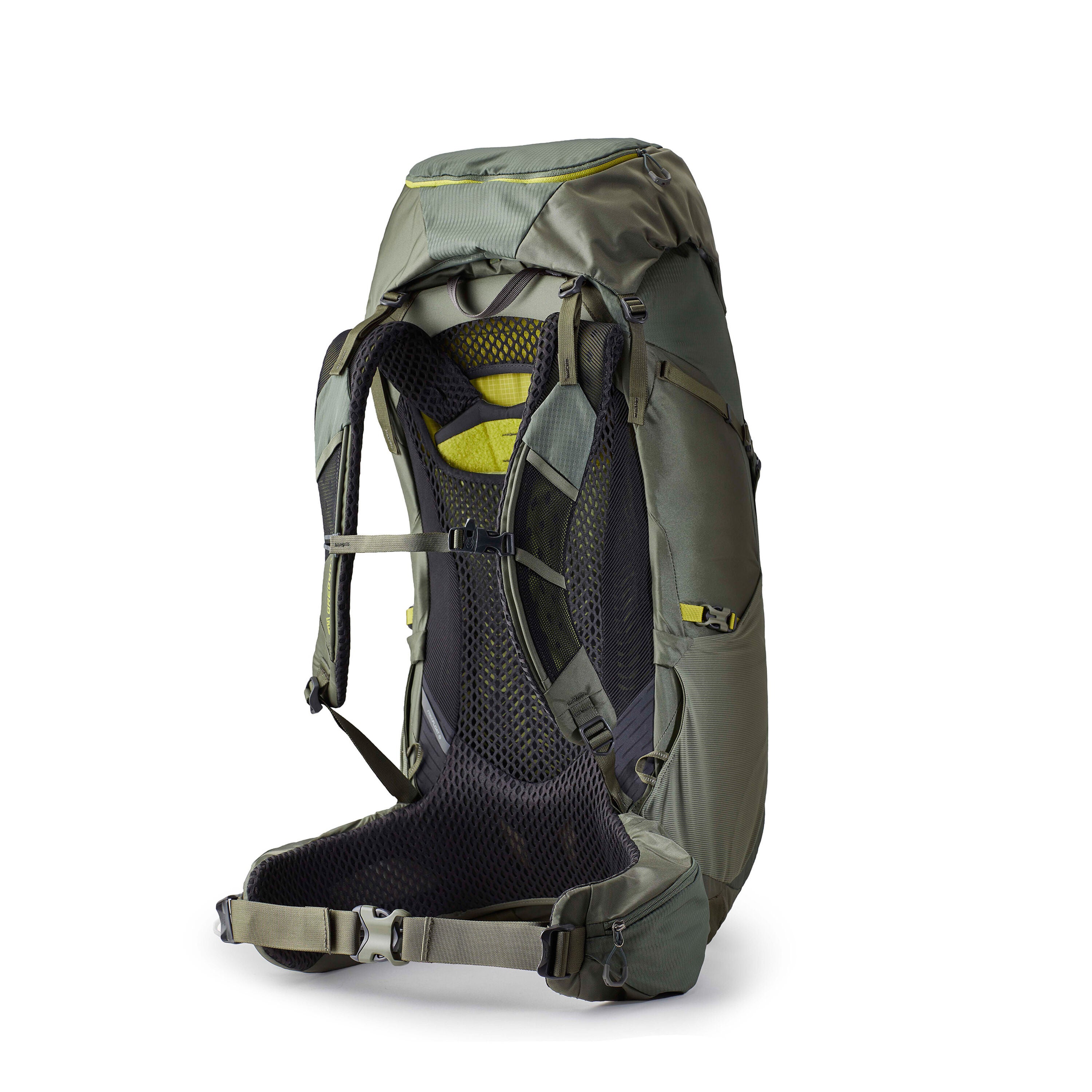 gregory 55 backpack Stout 55L Unisex Backpacking Pack, Breathable Backpanel, Internal Hydration Sleeve for Water Reservoir (Bladder Not Included), One Size Fits All, Compass Blue : Sports & Outdoors With a lightweight frame Gregory Zulu 55 Backpack -