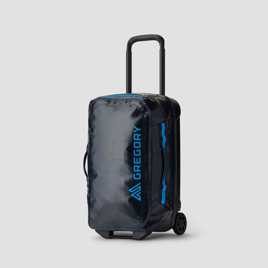 Alpaca Wheeled Duffel 40L in the color Slate Blue. image number 0