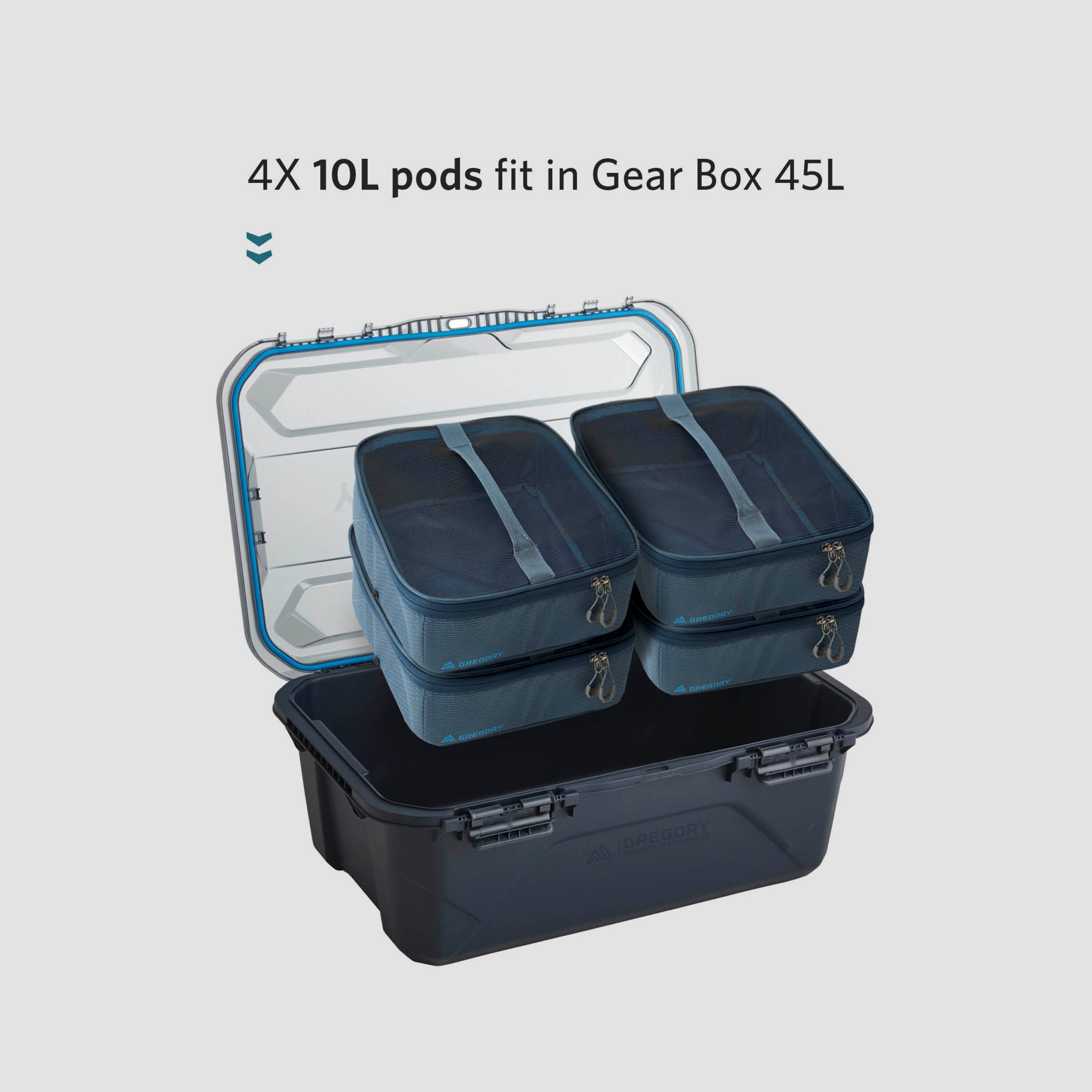 Alpaca Gear Garage Envy 6 Pack 45 Ger Boxes | Gear & Organization