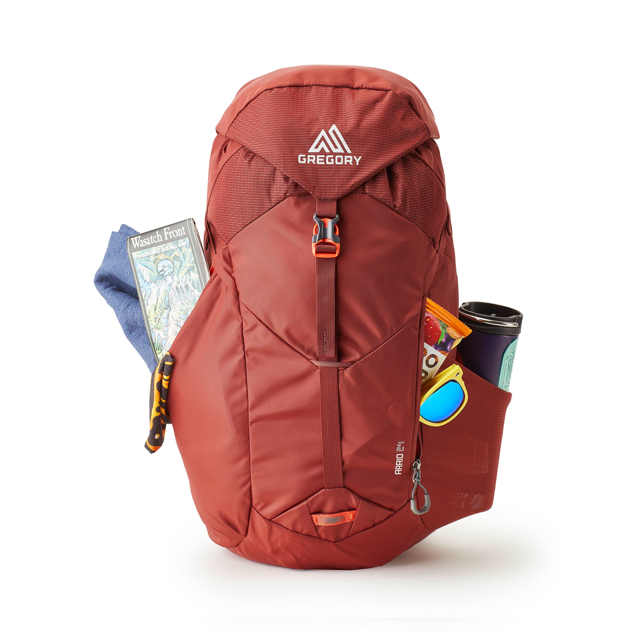 Arrio 24 Plus Size in the color Brick Red. image number 2