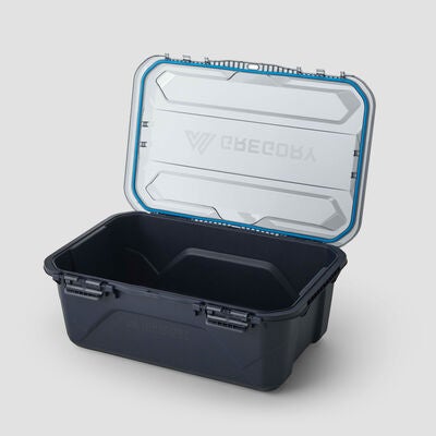 Alpaca Gear Box 45 in the color Slate Blue.