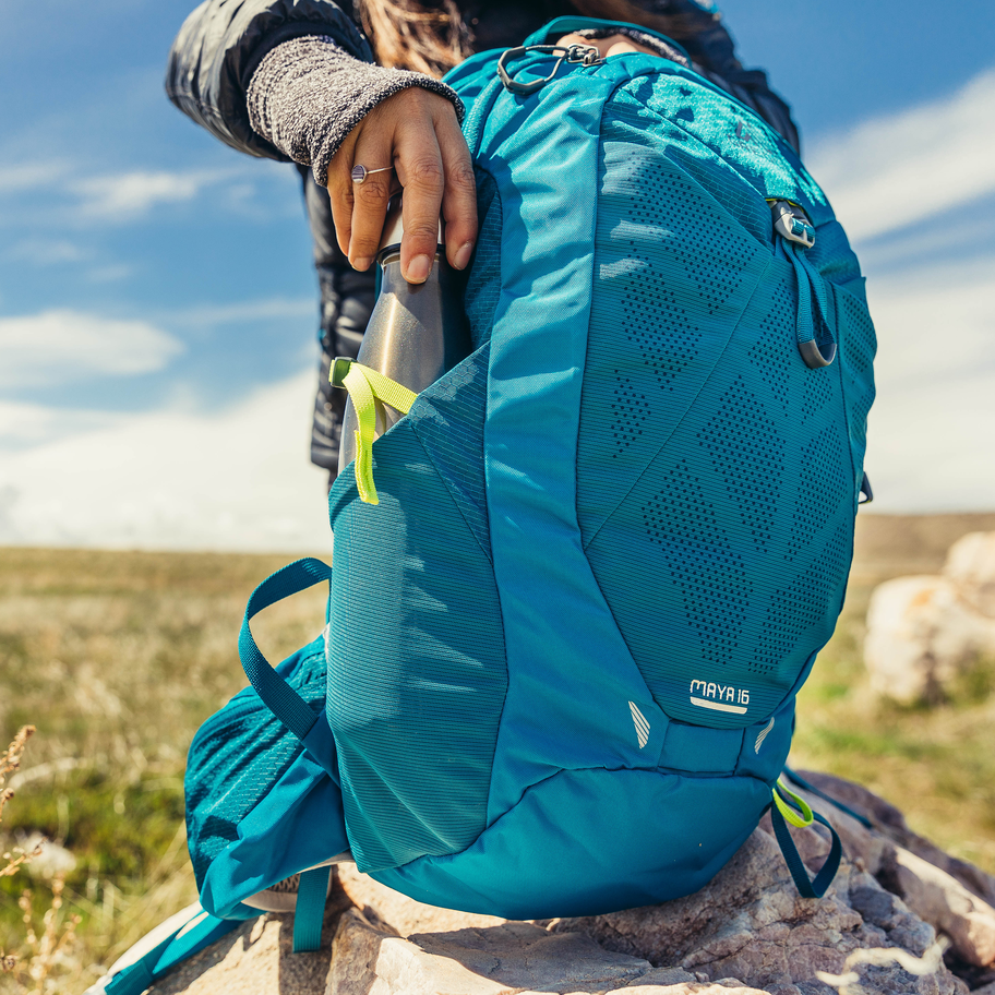 Maya 16 Plus Size in the color Meridian Teal. image number 9