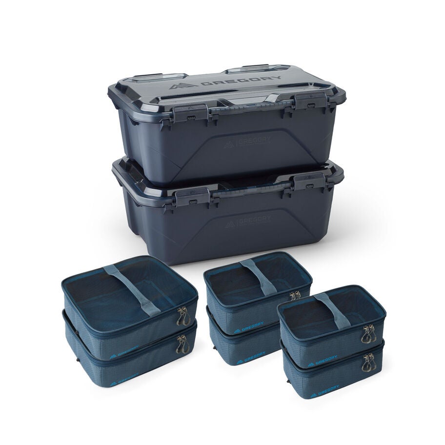 Alpaca Gear Box Adventure Kit 2 Pack in the color Slate Blue. image number 0