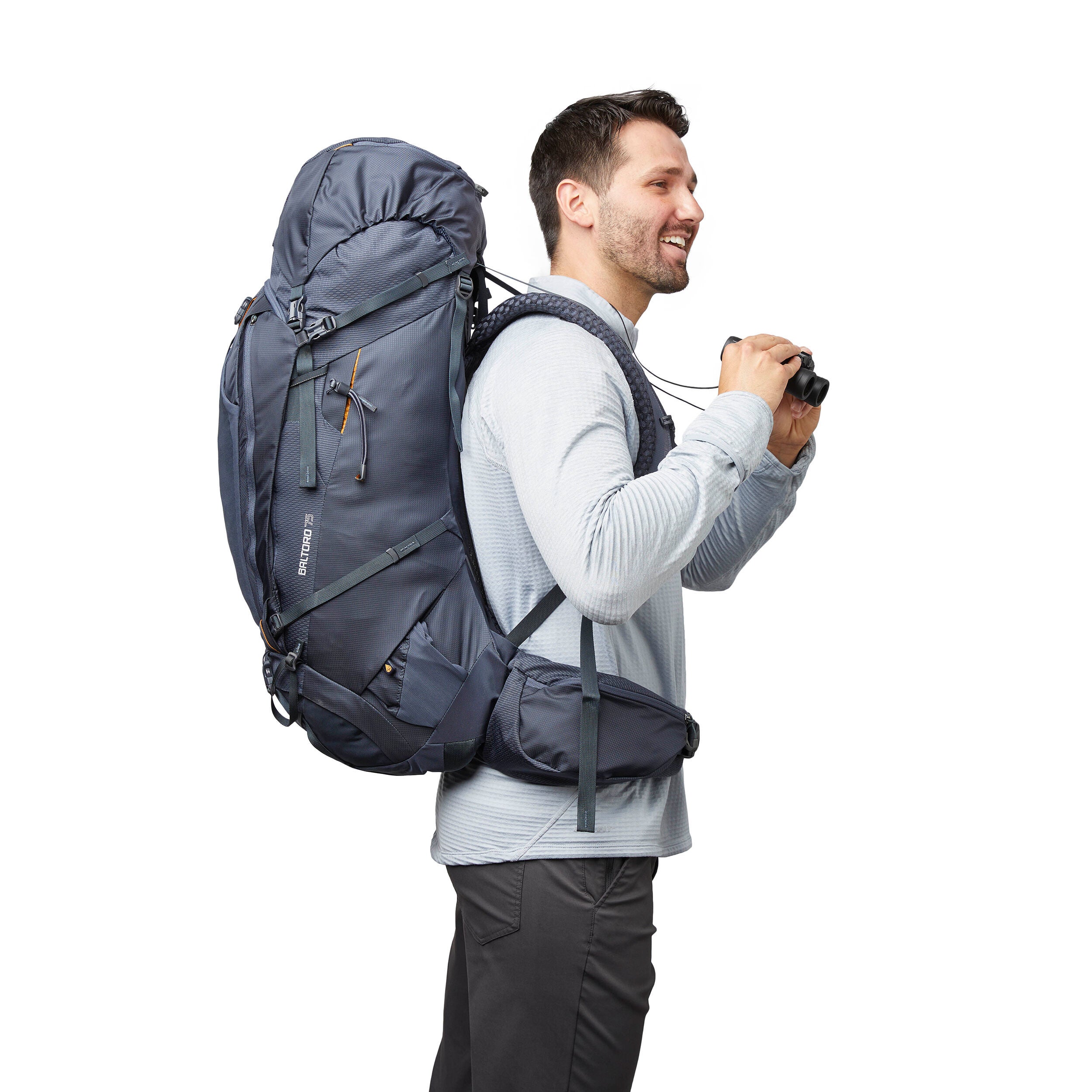 Baltoro 75 in the color Alaska Blue.