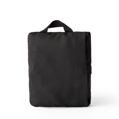 Packable Helmet Holder in the color Obsidian Black.