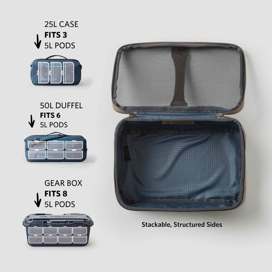 Alpaca Gear Pod 2 Pack in the color Slate Blue. image number 7