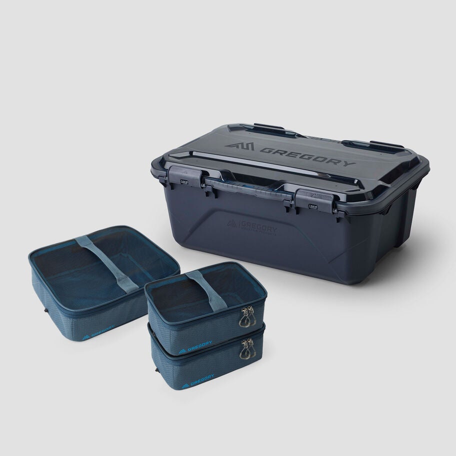 Alpaca Gear Box Adventure Kit in the color Slate Blue. image number 0
