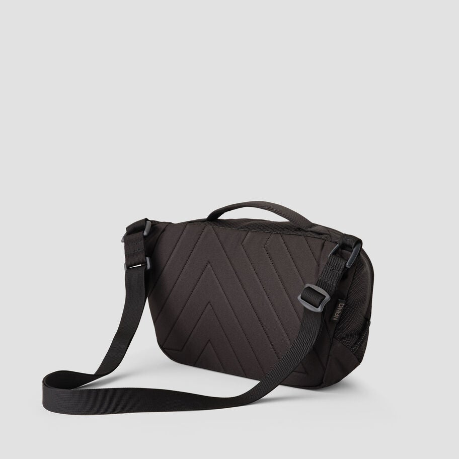 Nano Shoulder Bag in the color Optic Black. image number 1