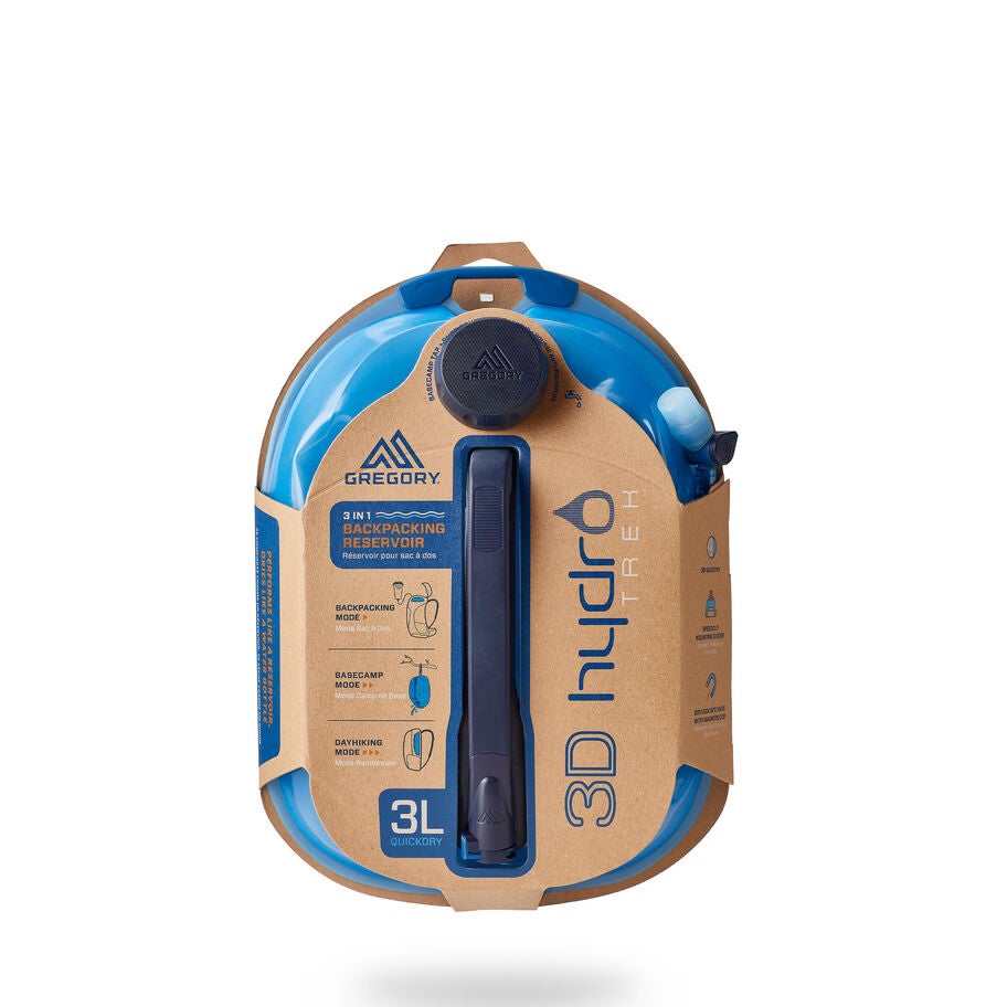 Gregory 3D Hydro Trek 3L in the color Optic Blue. image number 2