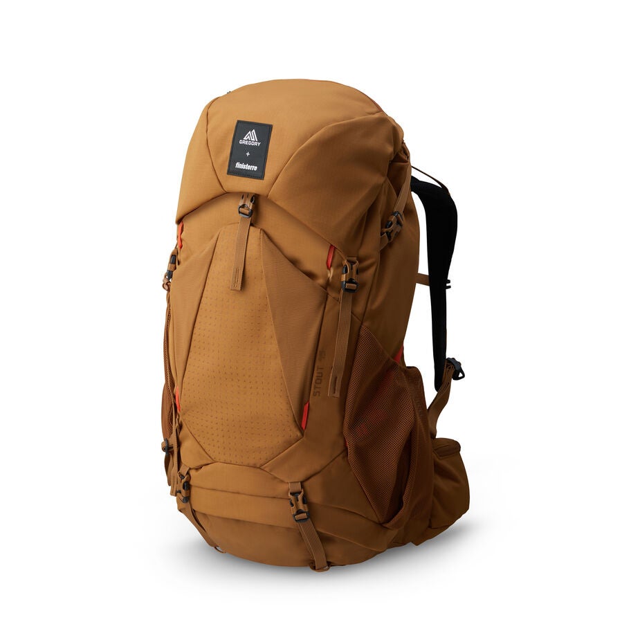 Gregory x Finisterre Stout 45 in the color Finisterre Sandstone. image number 0