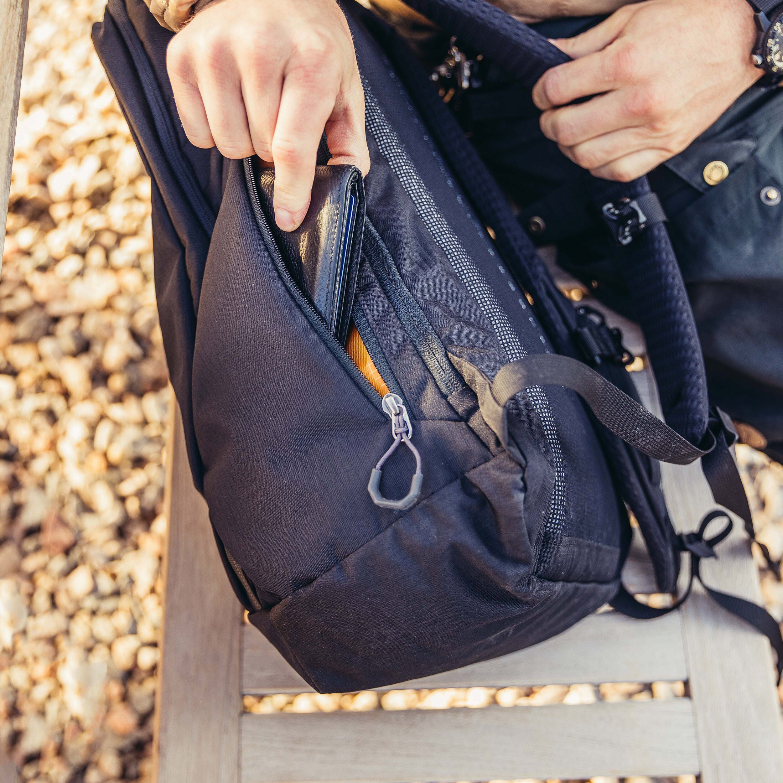 Rhune 22 in the color Matte Navy. image number 4