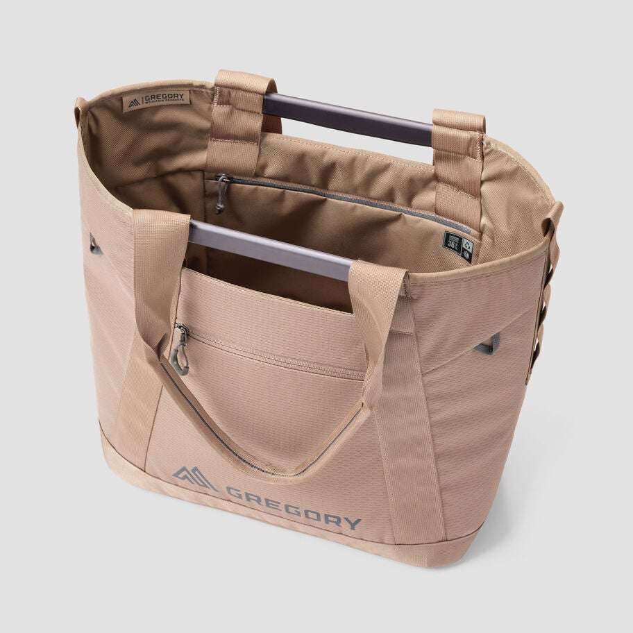 Alpaca Utility Tote 35 in the color Mirage Tan. image number 1