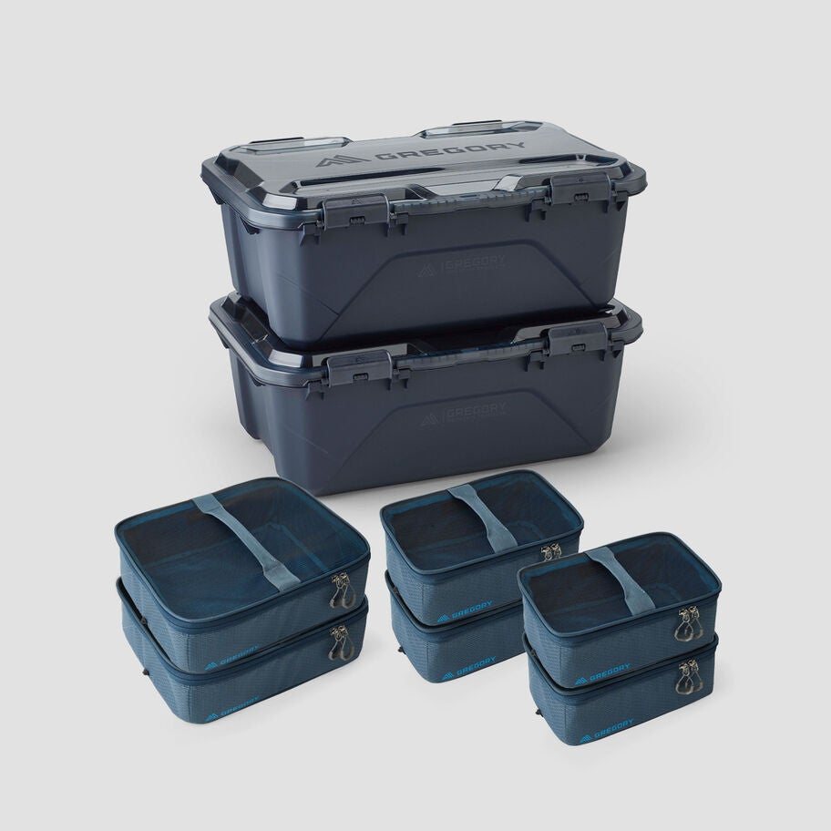 Alpaca Gear Box Adventure Kit 2 Pack in the color Slate Blue. image number 0