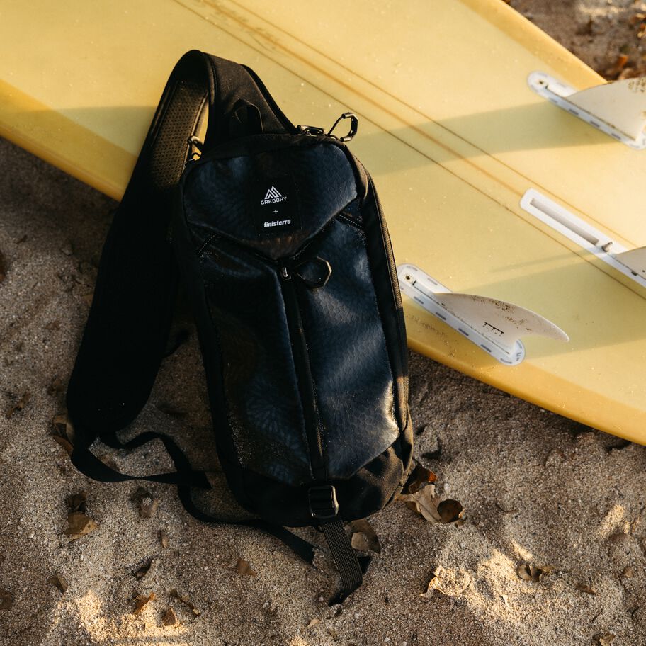 Gregory x Finisterre Nano Sling in the color Outlet | Gregory x Finisterre, Onyx Black. image number 3