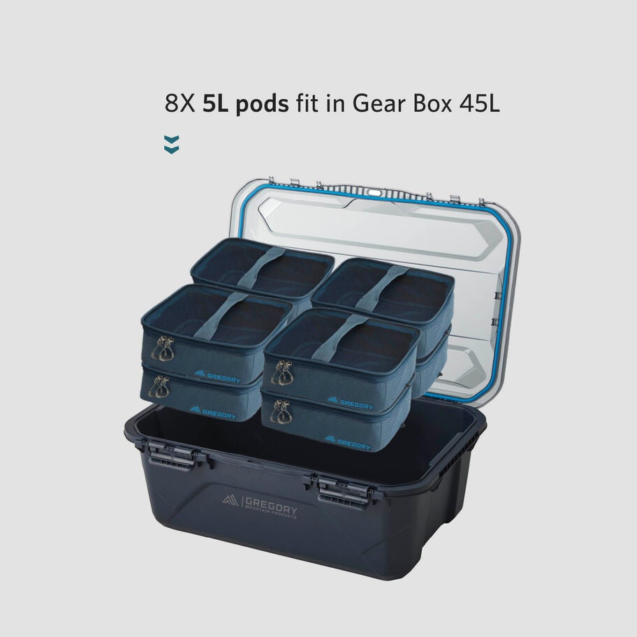 Alpaca Gear Box Adventure Kit 2 Pack in the color Nomad Green. image number 3