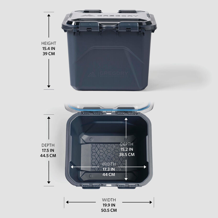 Alpaca Camp Box 50 in the color Nomad Green. image number 2