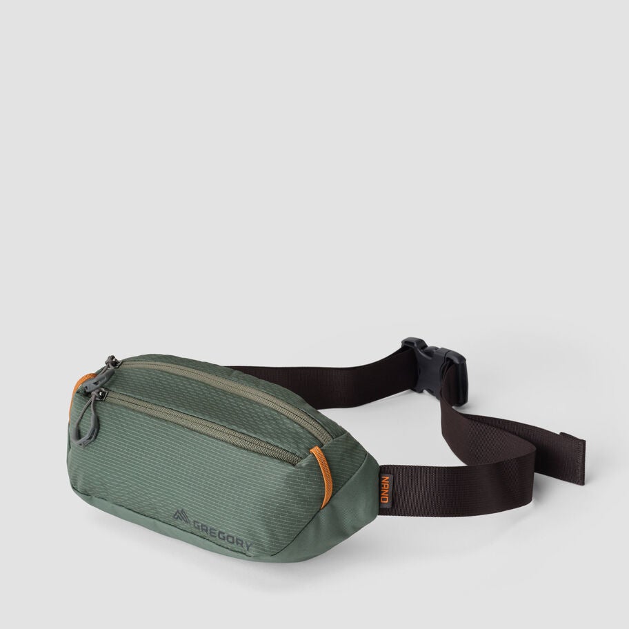 Nano Waistpack Mini in the color Terrain Green. image number 0