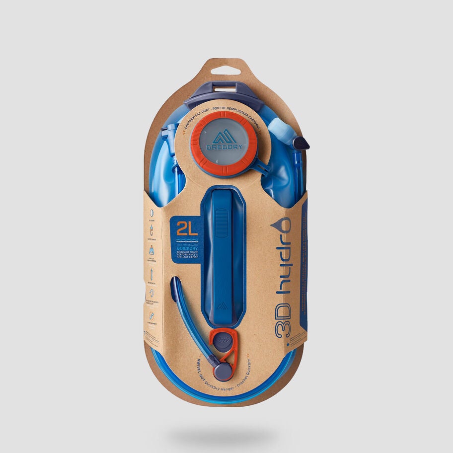 Gregory 3D Hydro 2L Reservoir in the color Ocean/Orange. image number 3