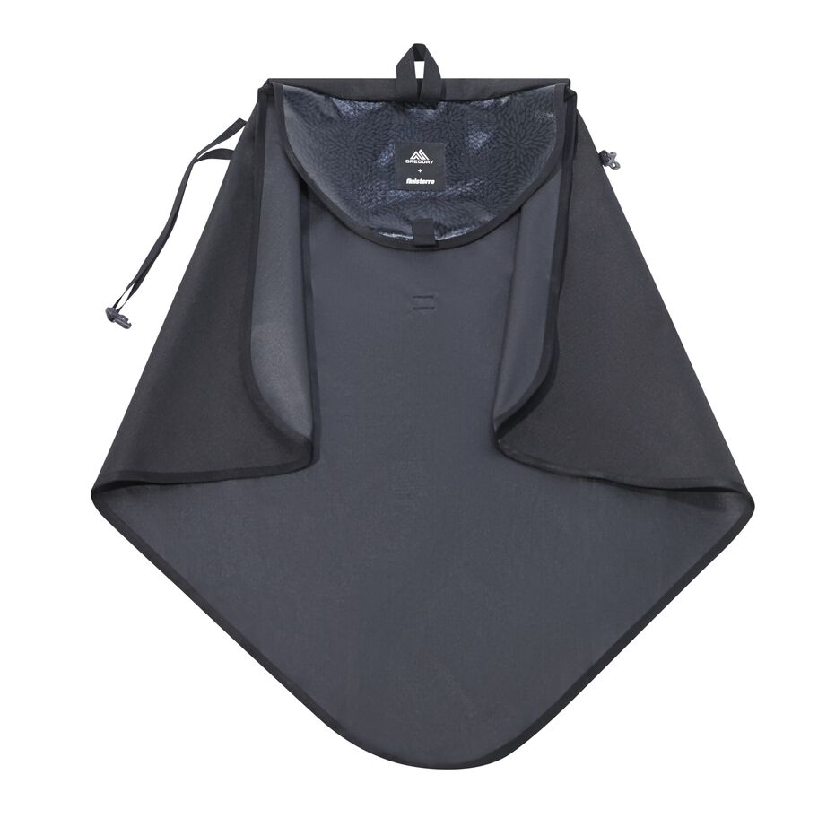Gregory x Finisterre Alpaca Surf Duffel 60 in the color Outlet | Gregory x Finisterre, Onyx Black. image number 7