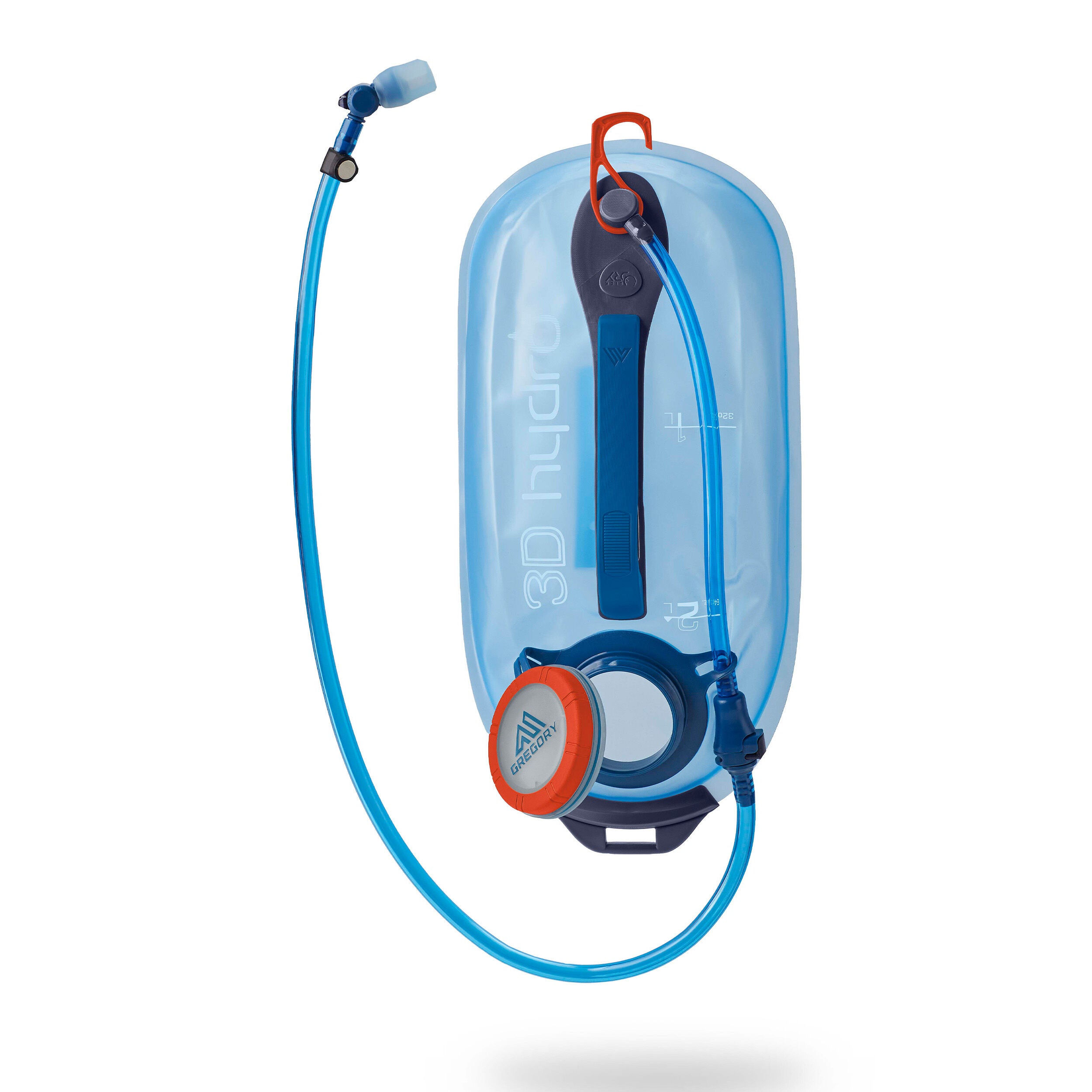 Gregory 3D Hydro 2L Reservoir in the color Ocean/Orange.