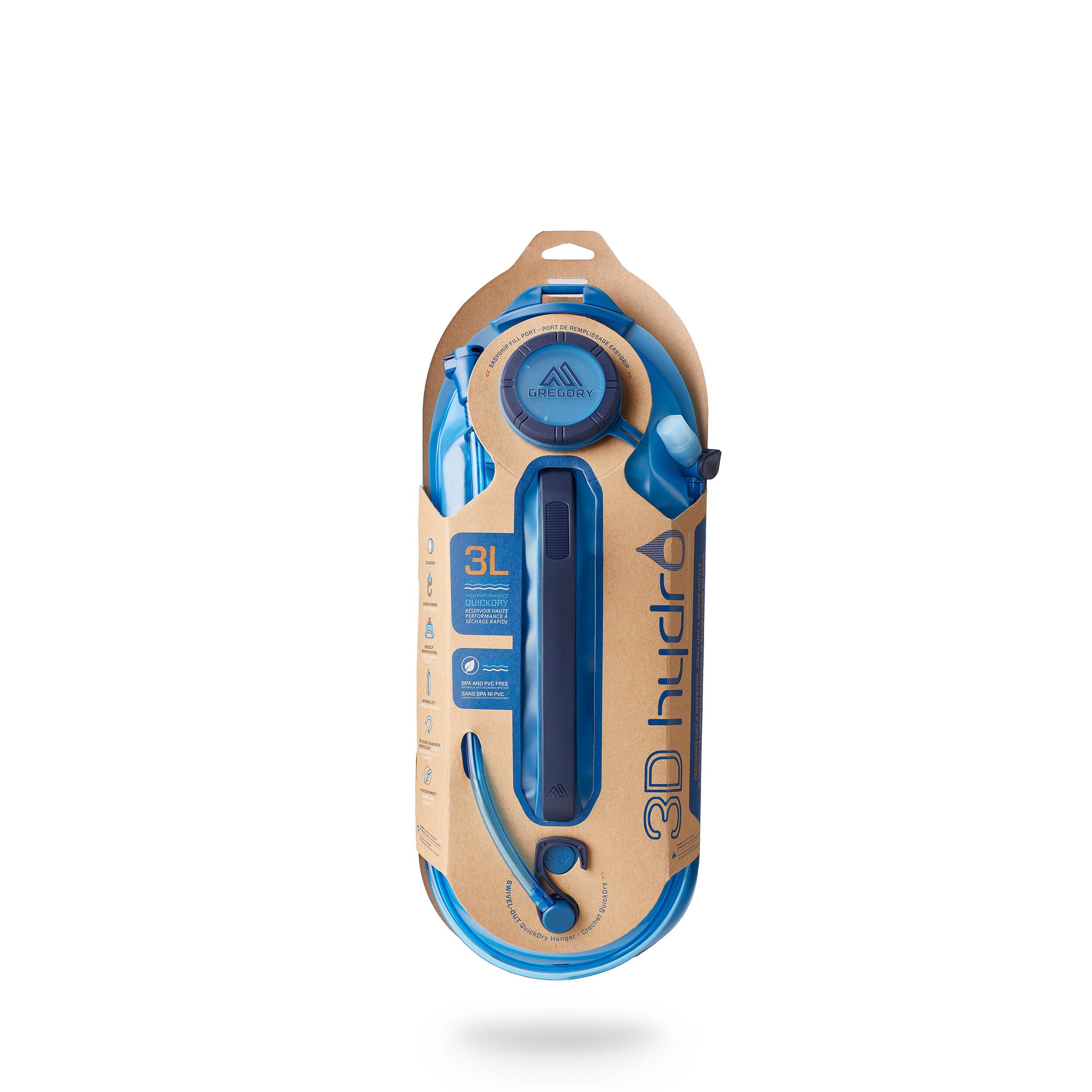 Gregory 3D Hydro 3L Reservoir in the color Optic Blue. image number 3
