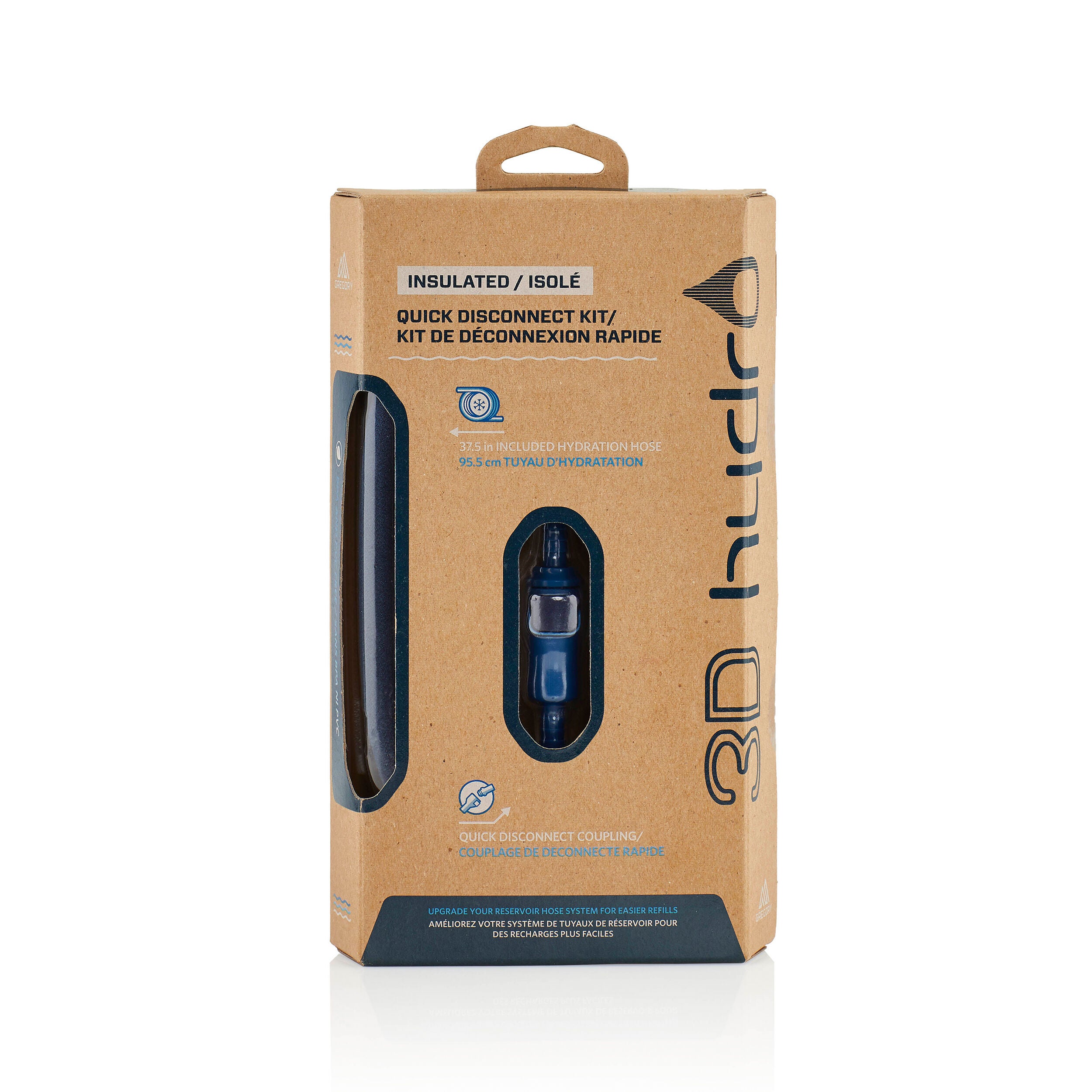 Gregory Insulated Quick Disconnect Kit in the color Optic Blue.