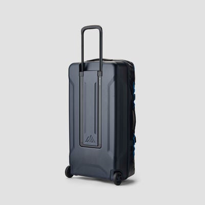 Alpaca Wheeled Duffel 100L in the color Slate Blue.