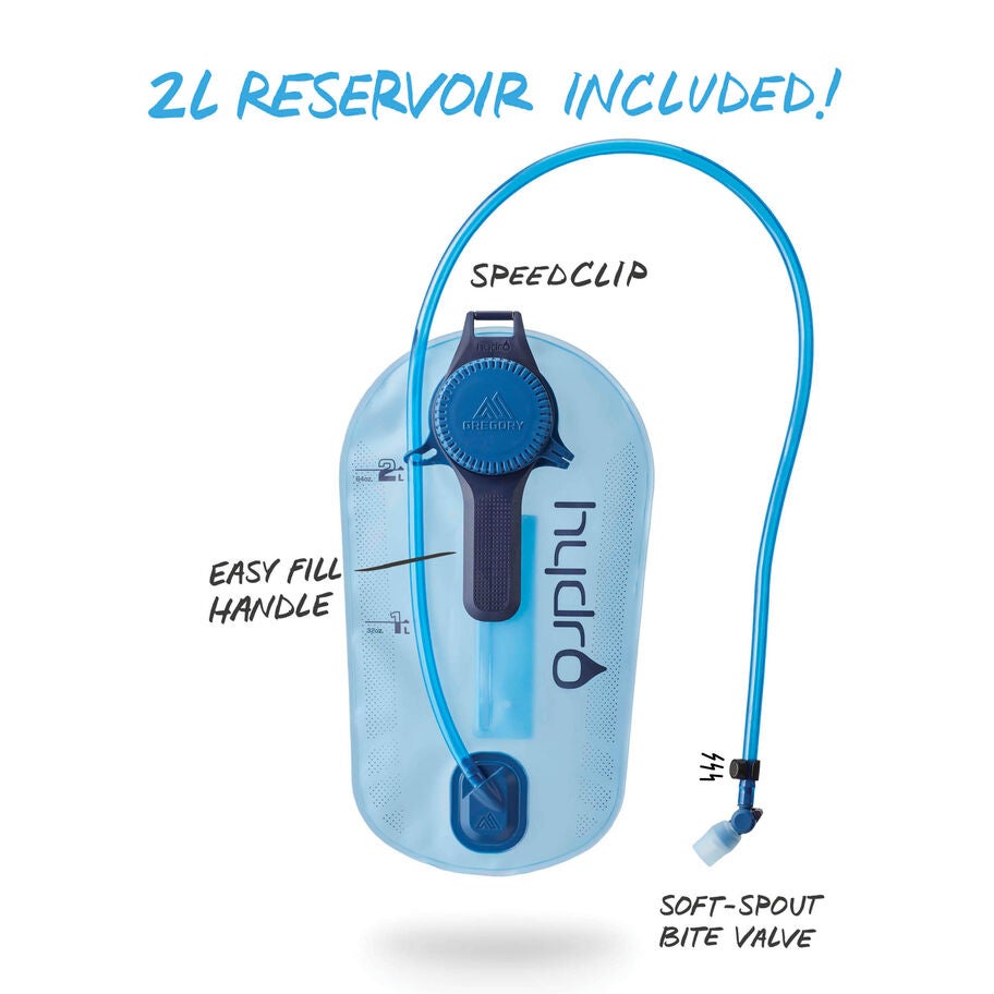 Inertia 18 H2O in the color Indigo Blue. image number 2