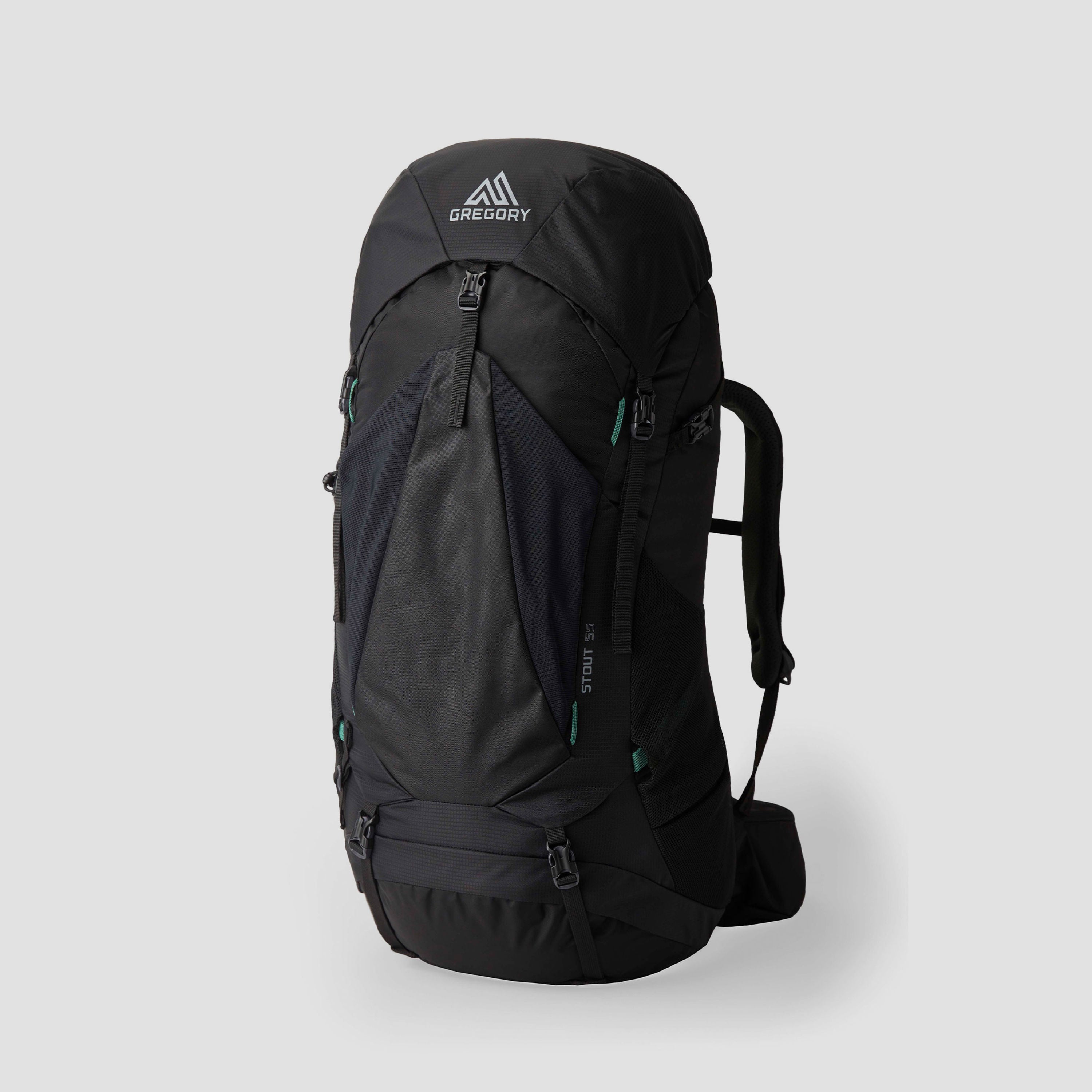 Gregory Stout 55 Backpack | Travel Backpack in Black