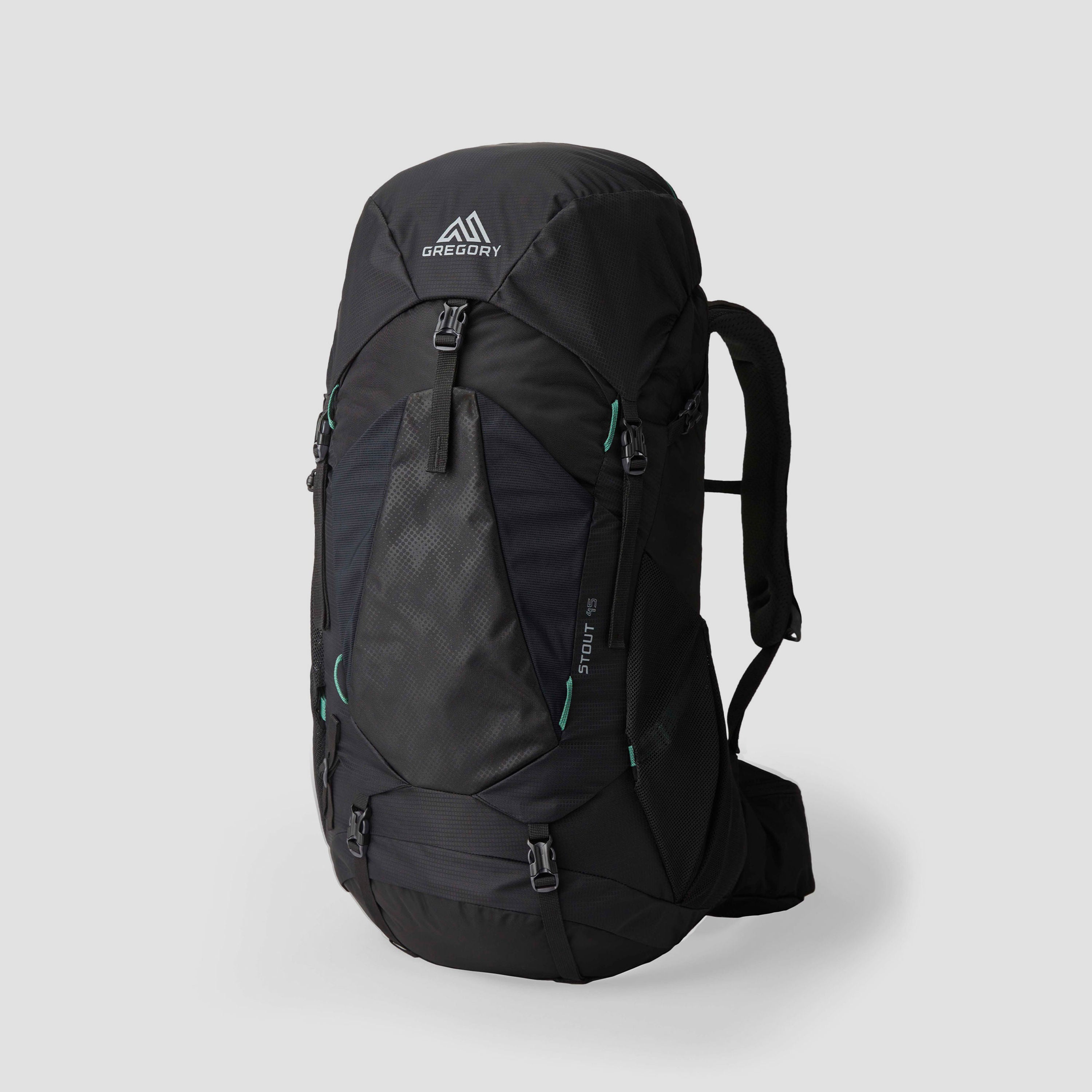 Gregory Stout 45 Backpack | Travel Backpack in Black