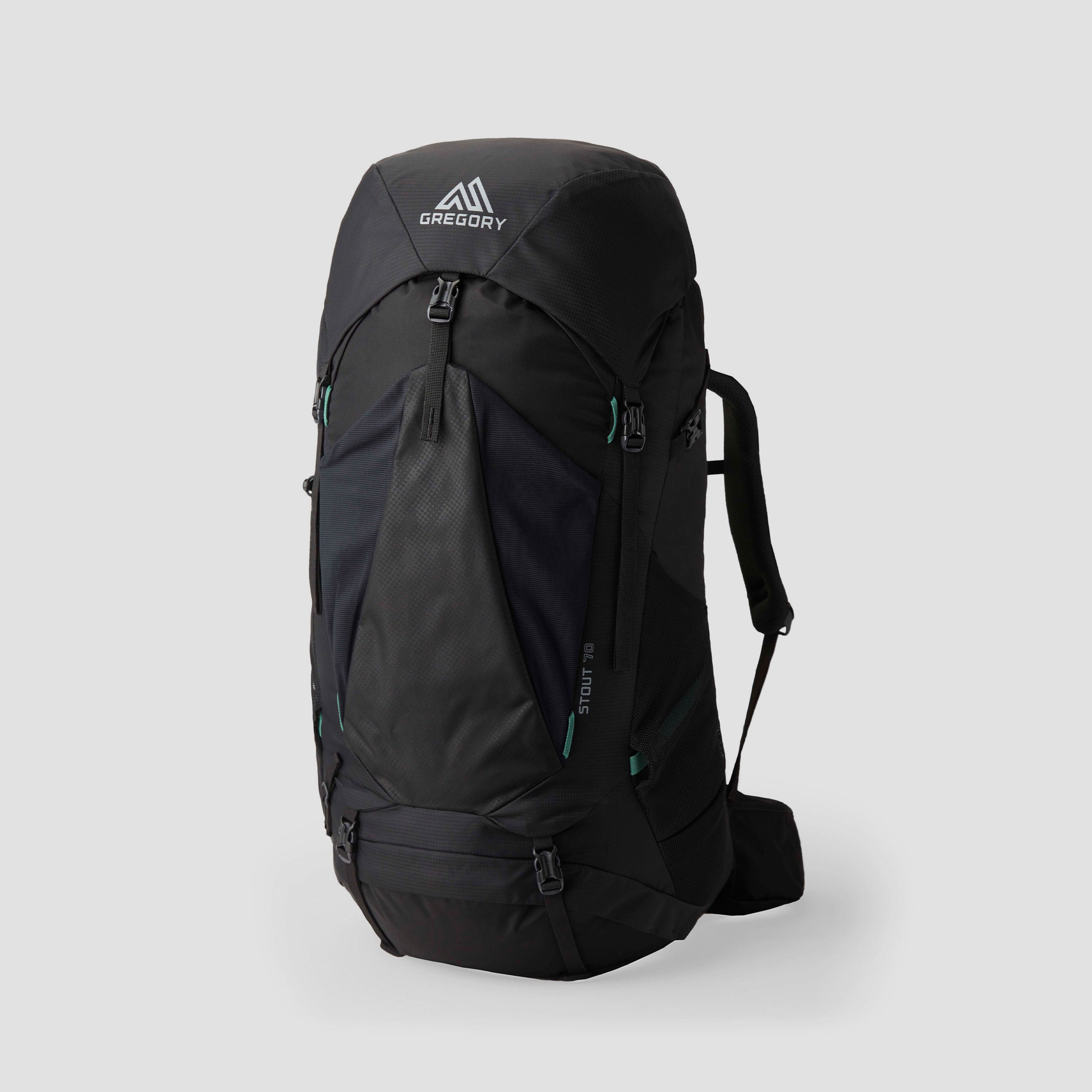 Gregory Stout 70 Plus Size Backpack | Travel Backpack in Black